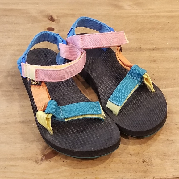 Teva Sandals Womens Size 7 Colorful Straps - Picture 7 of 8